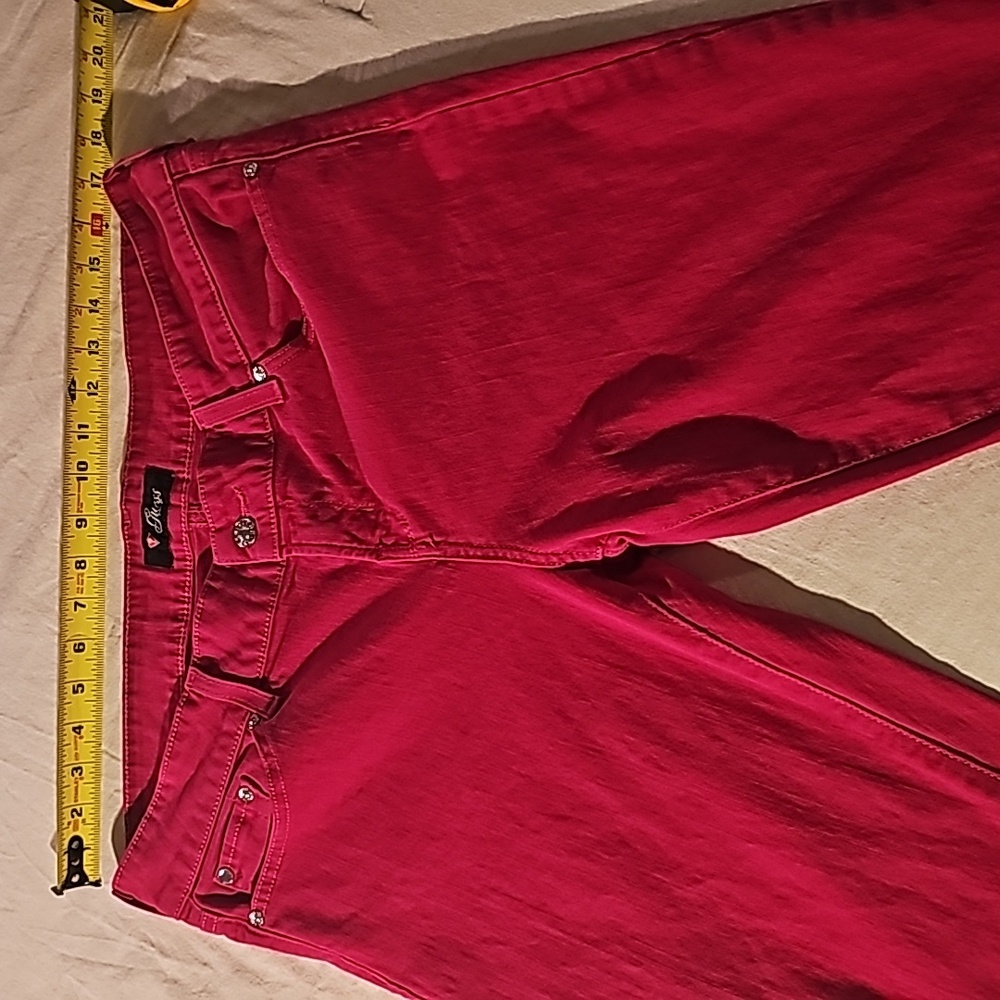 Woman's, Guess Jeans,  size 34 , color red - Picture 4 of 9